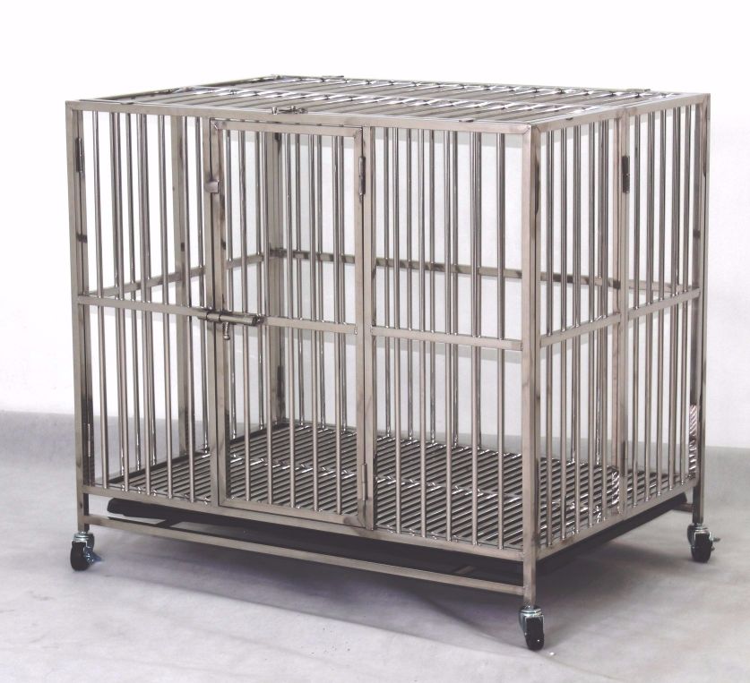 Stainless Steel Dog Cage SSC9312 201 Material