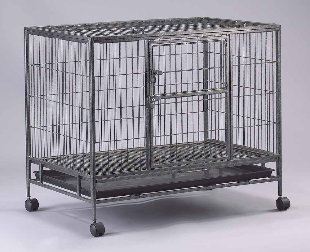 Steel Dog Cage D321 with Top and Front Door