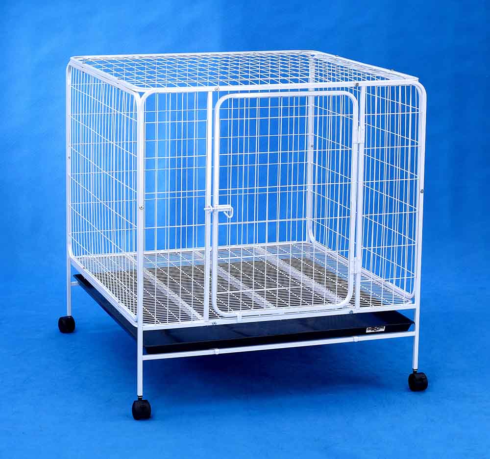 Steel Dog Cage D333 3ft x 3ft x 3ft