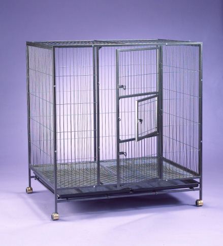 Steel Dog Cage D336 4ft x 3ft x 4ft