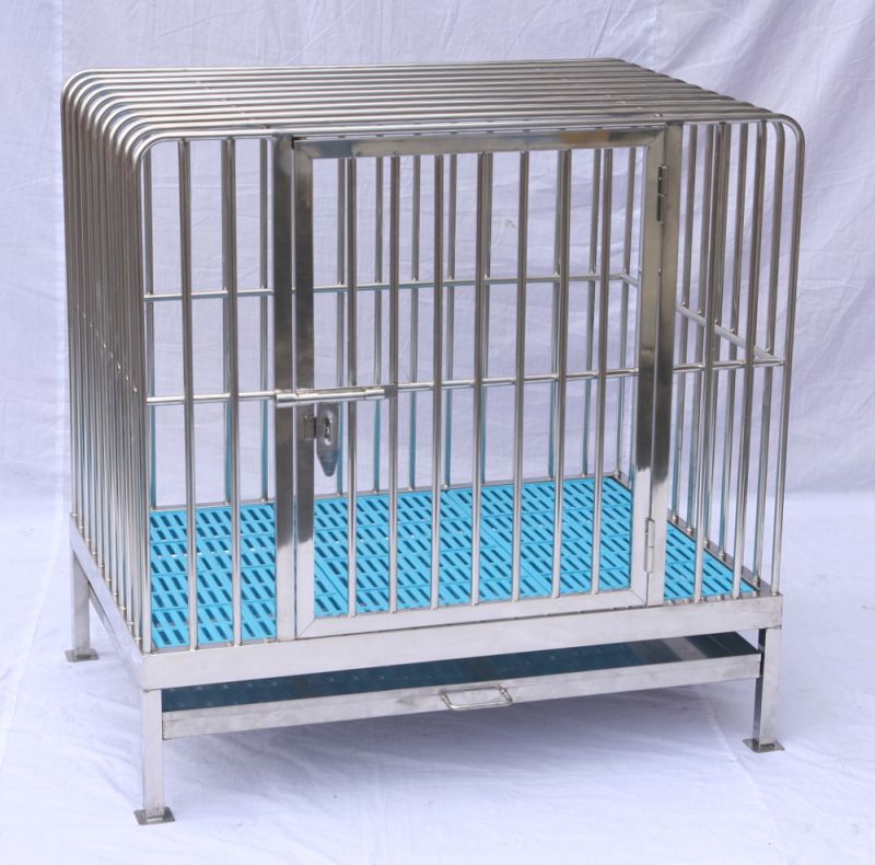 Fully Welded 304 Material Stainless Steel Dog Cage DC3H