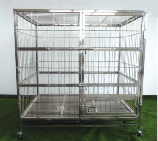 Stainless Steel Dog Cage PC202 201 Material
