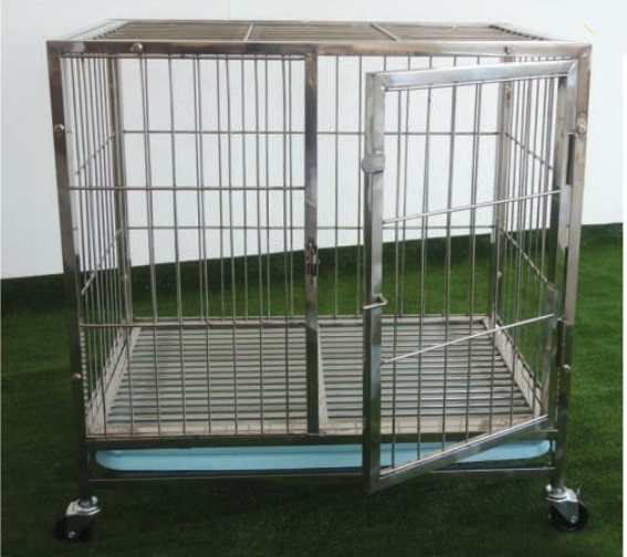 Stainless Steel Dog Cage PC601 201 Material