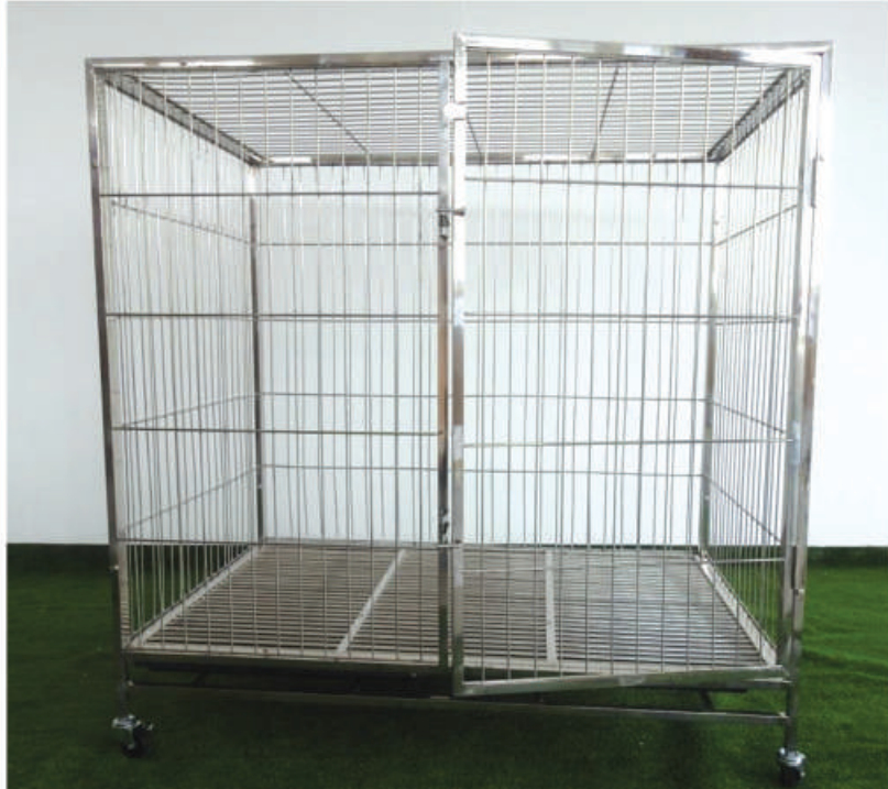 Stainless Steel Dog Cage PC604 201 Material
