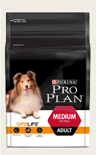 PURINA PROPAN ADULT MEDIUM CHICKEN WITH OPTILIFE  12KG