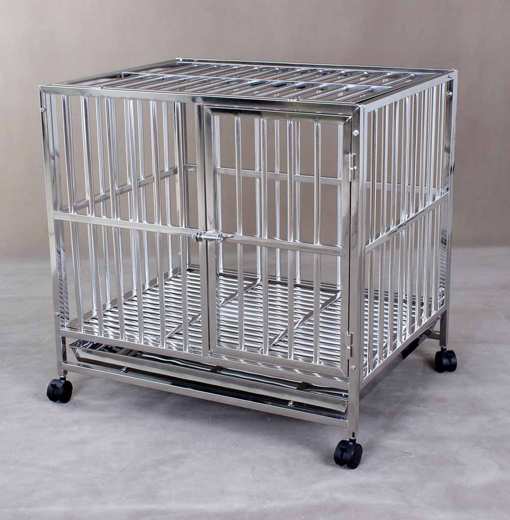 Stainless Steel Dog Cage SSC105B 304 Material
