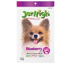 JerHigh Blueberry Stick Premium Dog Treats 70gm x 12 Packs